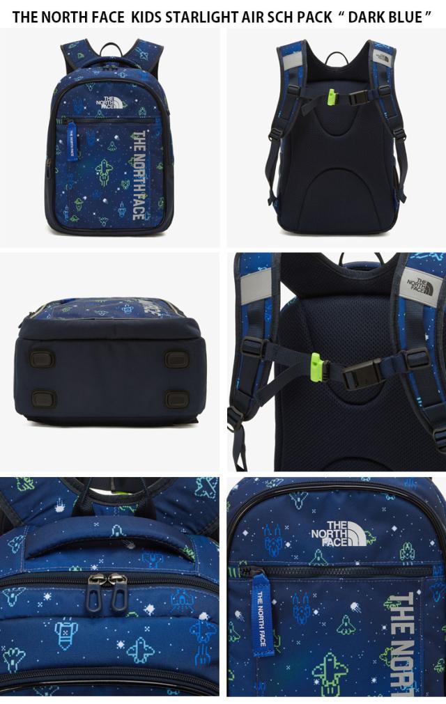 THE NORTH FACE ノースフェイス キッズ リュック KIDS STARLIGHT AIR SCH PACK バックパック バッグ 子供用 NM2DP04R/S/T/U_3