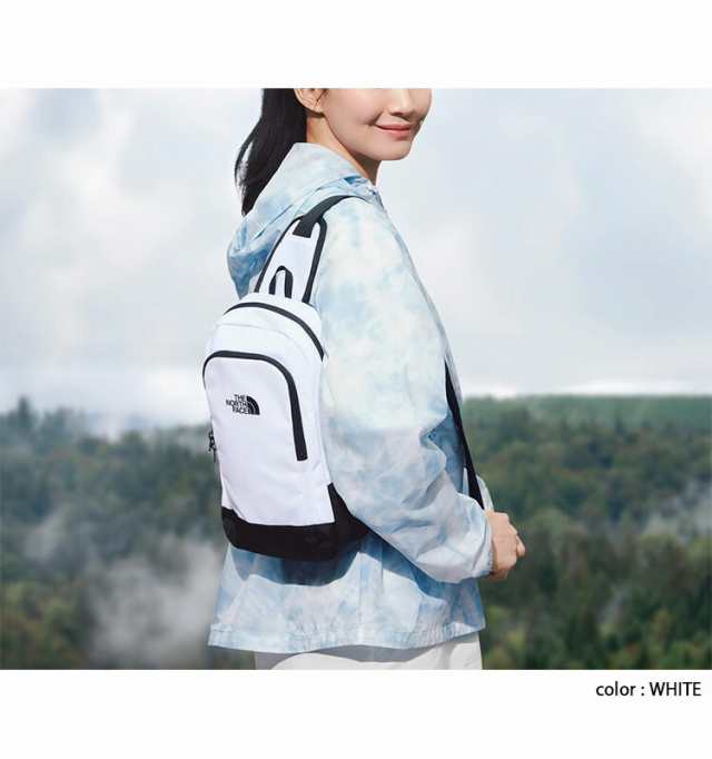 THE NORTH FACE ノースフェイス ボディバッグ SPORTS ONE WAY BAG ショルダーバッグ BLACK WHITE  NN2PP06A/