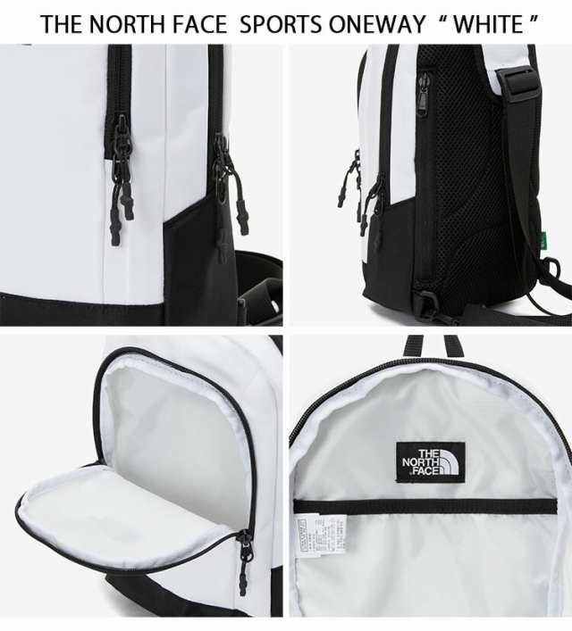 THE NORTH FACE ノースフェイス ボディバッグ SPORTS ONE WAY BAG ショルダーバッグ BLACK WHITE  NN2PP06A/