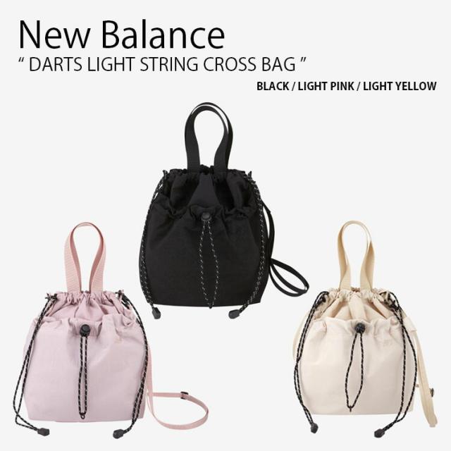 New Balance ニューバランス レディース ショルダーバッグ DARTS LIGHT STRING CROSS BAG クロスバッグ 巾着バッグ 女性用 NBGCDSW103