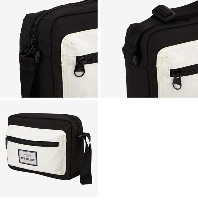 New Balance ニューバランス キッズ ショルダーバッグ HORIZONTAL TYPE CROSS BAG クロスバッグ バッグ ブラック 子供用 NK8ADF304U_3