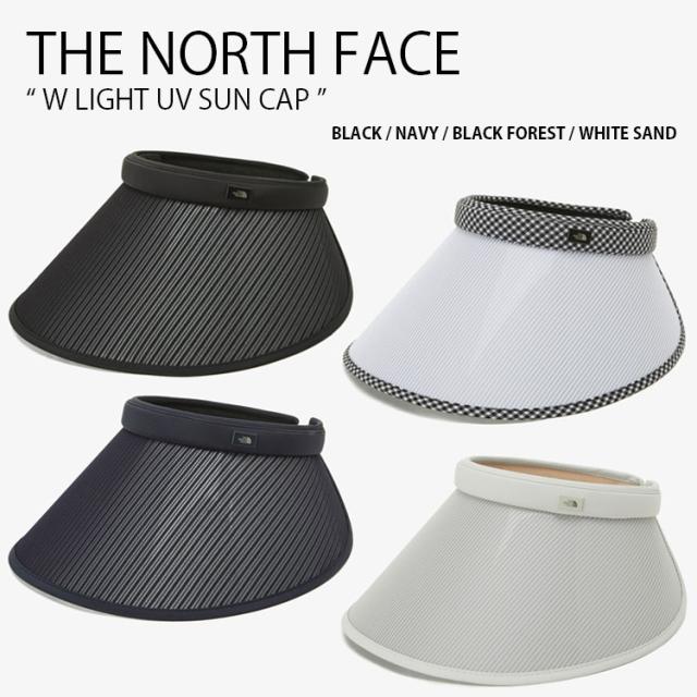 THE NORTH FACE ノースフェイス レディース サンバイザー W LIGHT UV SUN CAP サンキャップ つば広 UVカット 女性用 NE3CR09 NE3CP08A/B/C/D