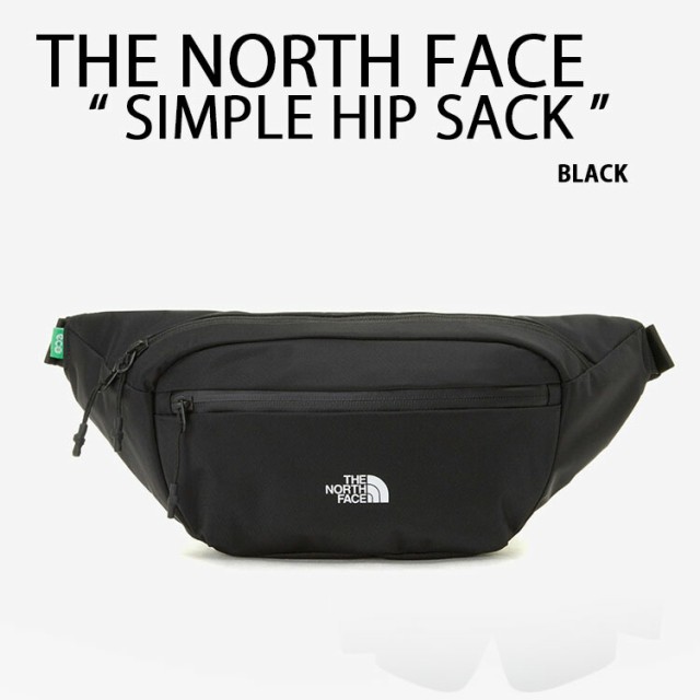 THE NORTH FACE ノースフェイス ウエストバッグ バッグ SIMPLE HIP SACK ヒップバッグ ウエストポーチ BLACK ポーチ ミニバッグ NN2HP57A