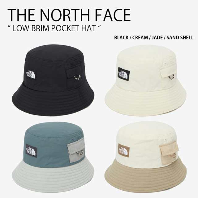 THE NORTH FACE ノースフェイス バケットハット LOW BRIM POCKET HAT ポケット ハット 帽子 バケハ メンズ レディース NE3HQ05A/B/C/D