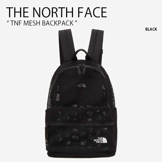 THE NORTH FACE ノースフェイス リュック TNF MESH BACKPACK バックパック デイパック バッグ ブラック メンズ レディース NM2DQ12A