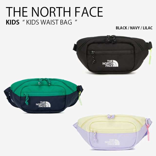 THE NORTH FACE ノースフェイス キッズ ボディバッグ KIDS WAIST BAG M ウエストバッグ ヒップサック ポーチ 子供用 NN2HQ00R/S/T