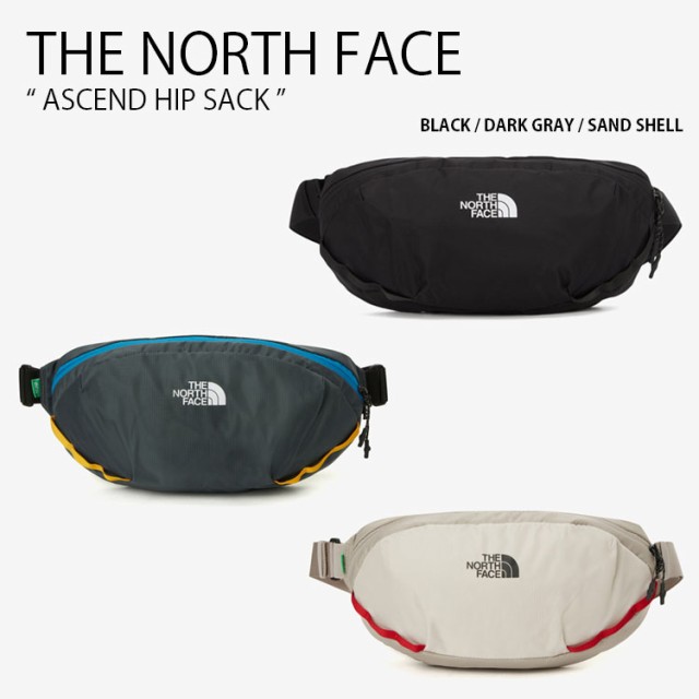 THE NORTH FACE ノースフェイス ボディバッグ ASCEND HIP SACK ヒップ サック バッグ ミニ ミニバッグ メンズ レディース NN2HQ01A/B/C