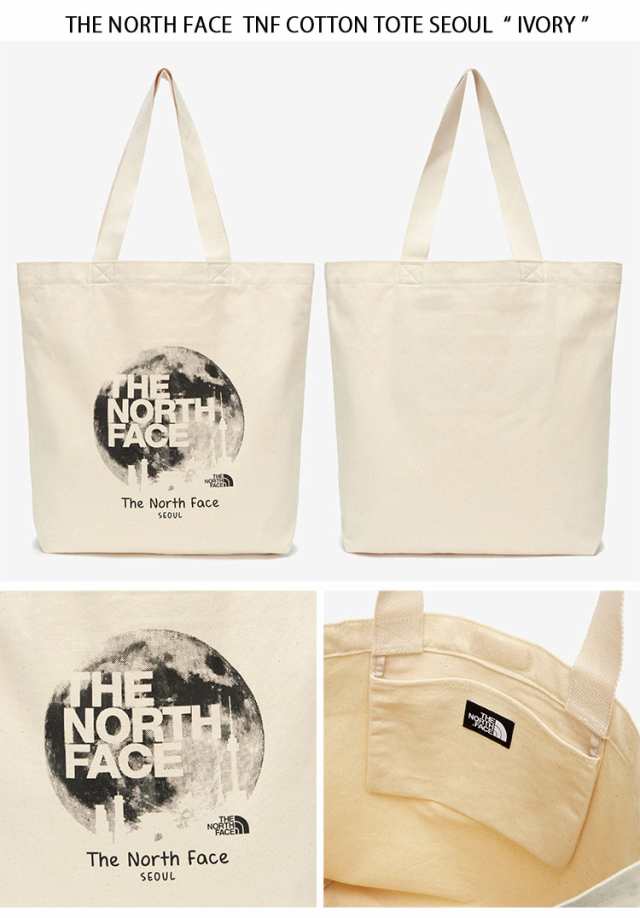 THE NORTH FACE ノースフェイス トートバッグ キャンバストート TNF COTTON TOTE SEOUL コットン トート ソウル  韓国 NN2PQ24A/C/Dの通販はau PAY マーケット セレクトショップa-clo au PAY マーケット－通販サイト