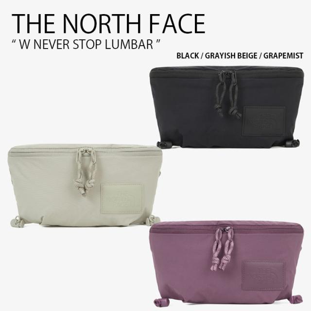 THE NORTH FACE ノースフェイス ショルダーバッグ W NEVER STOP LUMBAR ランバー バッグ クロスバッグ メンズ レディース NN2PQ83A/B/C