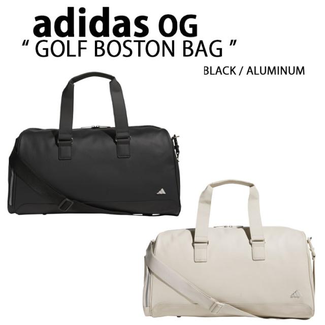 adidas originals アディダス ゴルフバッグ GOLF BOSTON BAG BLACK ALUMINUM JE7187 JF6261 ゴルフ ボストン バッグ ブラック アルミニウム スポーツ ゴルフアクセサリー ゴルフ鞄 ショルダバッグ クロスバッグ メンズ レディース