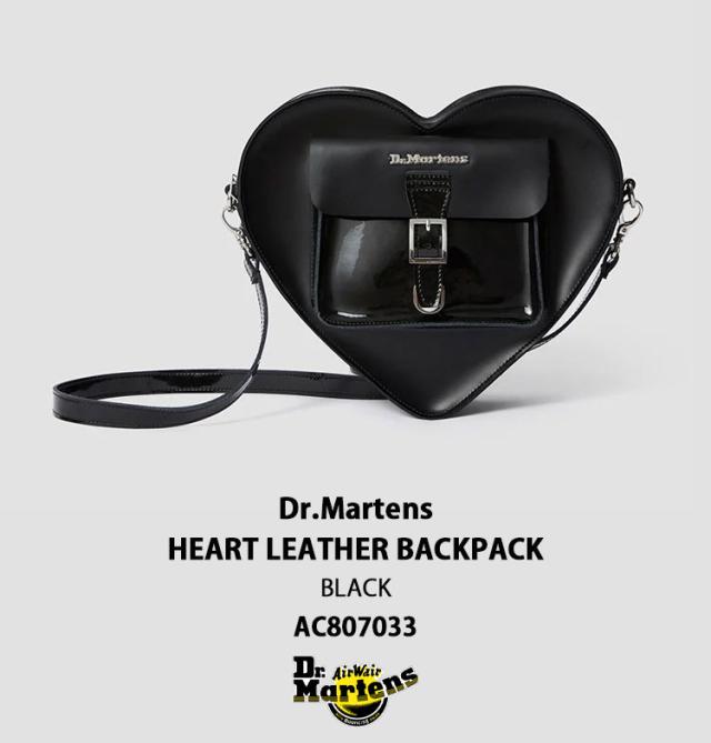 Dr.Martens ドクターマーチン レディース ハートバッグパック HEART BACKPACK AC807033 40754650 ショルダーバッグ ブラック ピンク_1