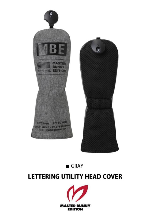 MASTER BUNNY EDITION ゴルフ ヘッドカバー LETTERLING UTILITY COVER