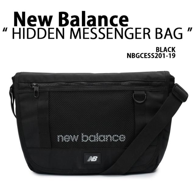 New Balance ニューバランス メッセンシャー バッグ ショルダーバッグ Hidden Messenger Bag クロスバッグ BACK 肩掛け NBGCESS201-19