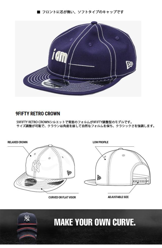 NEWERA ニューエラ ウール キャップ RETRO CROWN 950 ARIHARA MIYUKI