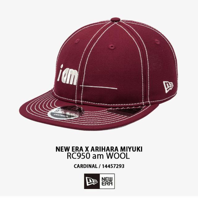 NEWERA ニューエラ ウール キャップ RETRO CROWN 950 ARIHARA MIYUKI