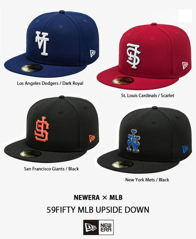NEWERA ニューエラ キャップ 逆ロゴ 59FIFTY MLB UPSIDE DOWN CAP
