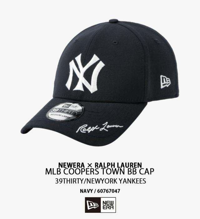 New Era ニューエラ RALPH LAUREN ラルフローレン キャップ 39THIRTY COOPERSTOWN MLB CAP NAVY クーパーズタウン ヤンキースロゴ コラボ New Era ニューエラ RALPH LAUREN ラルフローレン キャップ 39THIRTY