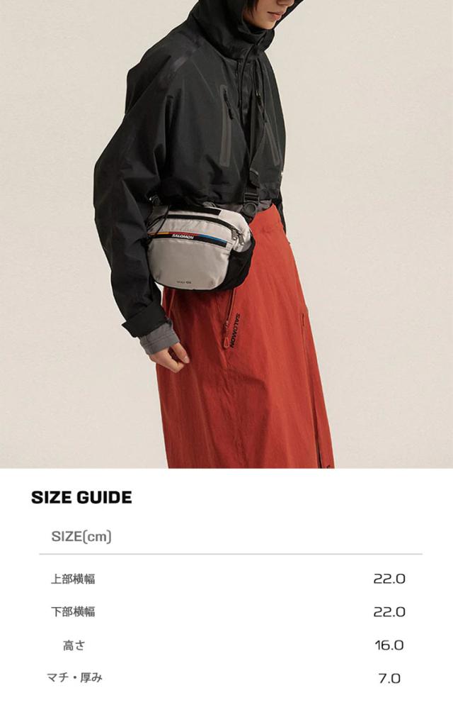 SALOMON MONT 02 ブラック クロスバッグ 楽天市場】SALOMON サロモン ショルダーバッグ MONT MINI CROSS BAG