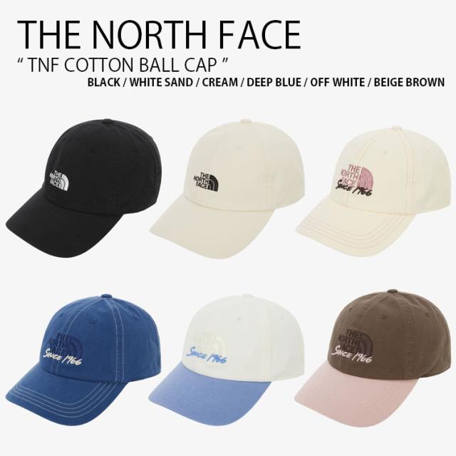 THE NORTH FACE ノースフェイス ベースボールキャップ TNF COTTON BALL CAP キャップ 帽子 メンズ レディース NE3CR00A/B/C/D/E/F