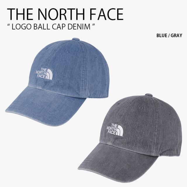 THE NORTH FACE ノースフェイス ベースボールキャップ LOGO BALL CAP DENIM ボール キャップ デニム 帽子 メンズ レディース NE3CR01N/O