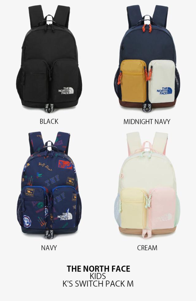 THE NORTH FACE ノースフェイス キッズ リュック KIDS K’S SWITCH PACK M リュックサック デイパック バッグ 子供用 NM2DR50R/S/T/U_1