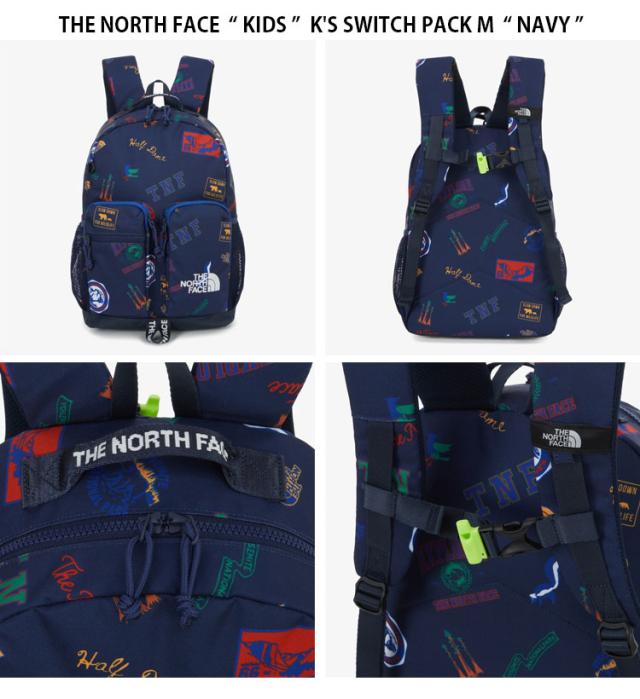 THE NORTH FACE ノースフェイス キッズ リュック KIDS K’S SWITCH PACK M リュックサック デイパック バッグ 子供用 NM2DR50R/S/T/U_7
