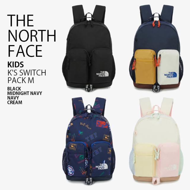 THE NORTH FACE ノースフェイス キッズ リュック KIDS K’S SWITCH PACK M リュックサック デイパック バッグ 子供用 NM2DR50R/S/T/U