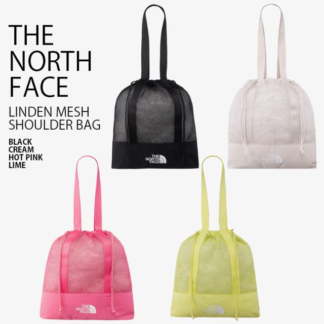 THE NORTH FACE ノースフェイス トートバッグ LINDEN MESH SHOULDER BAG メッシュ ショルダー バッグ メンズ レディース NN2PR13J/K/L/M