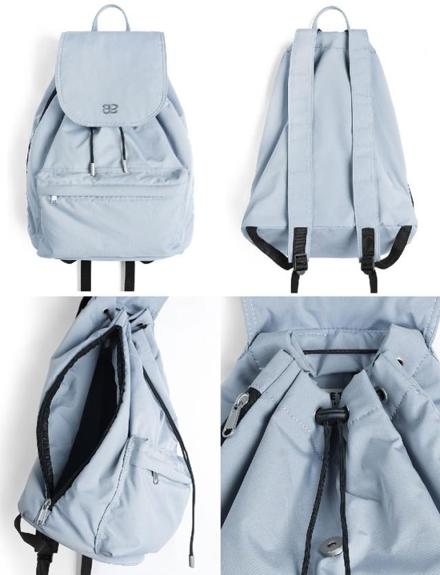 VETEZE べテゼ バックパック 韓国ブランド AA MINI BACK PACK BLACK BLUE GRAY ダブルエー ミニ バッグパック ブラック ブルー グレー デイパック リュックサック レディース 女性用_4