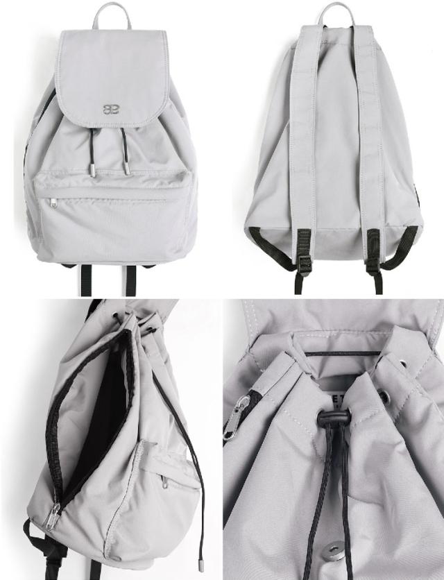 VETEZE べテゼ バックパック 韓国ブランド AA MINI BACK PACK BLACK BLUE GRAY ダブルエー ミニ バッグパック ブラック ブルー グレー デイパック リュックサック レディース 女性用_6