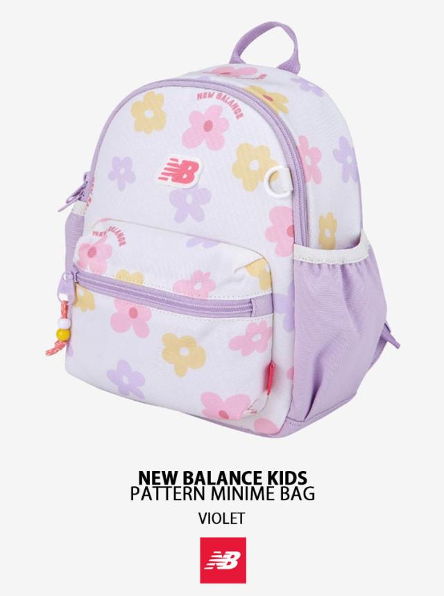 New Balance ニューバランス キッズリュック 子供用リュック PARTERN MINI ME BAG ミニリュック キッズ用リュック 総柄プリント_2