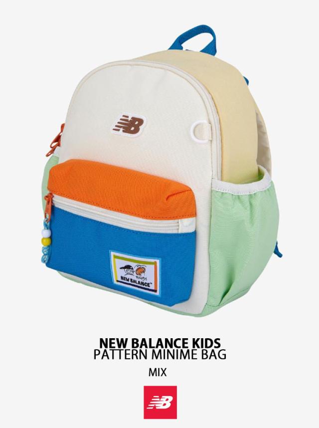 New Balance ニューバランス キッズリュック 子供用リュック PARTERN MINI ME BAG ミニリュック キッズ用リュック 総柄プリント_4