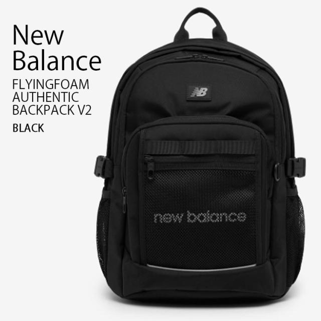 New Balance ニューバランス リュック FLYINGFOAM AUTHENTIC BACKPACK V2 フライングフォーム オーセンティック バックパック V2 バッグ リュックサック かばん ロゴ カジュアル ストリート ブラック NBGCGSS103 22,238円