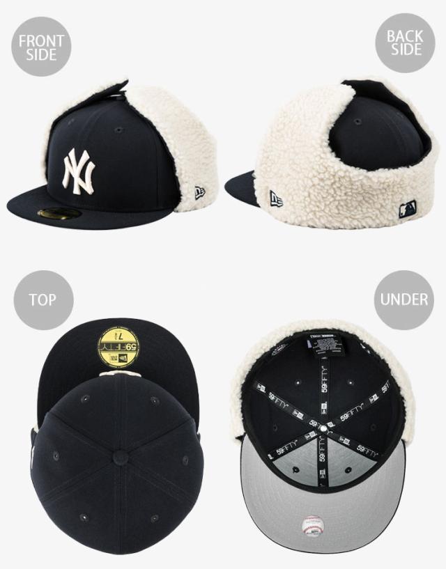 NEWERA ニューエラ キャップ イヤーマフ 59FIFTY 5950 DOG EAR FITTED CAP 14737587 ヤンキース ドッグイヤー フィッテッドキャップ_3