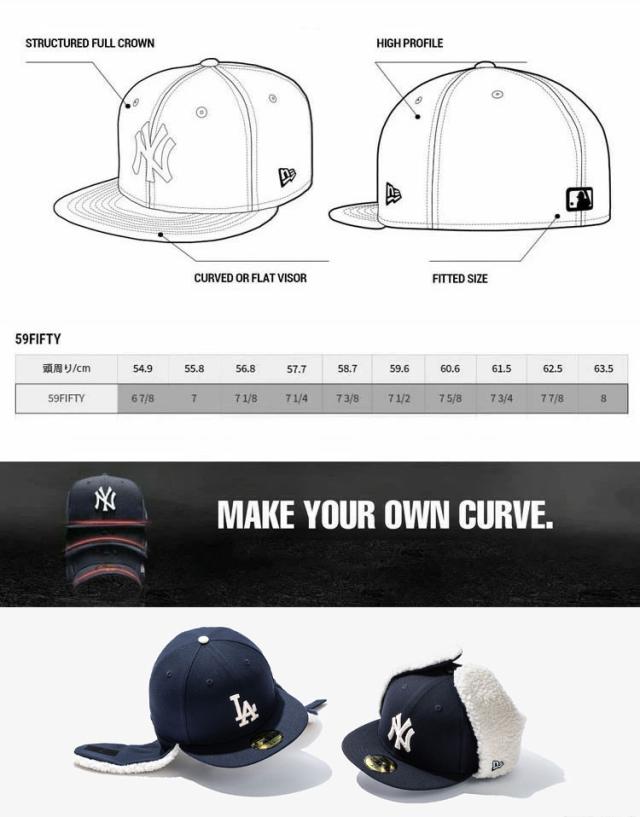 NEWERA ニューエラ キャップ イヤーマフ 59FIFTY 5950 DOG EAR FITTED CAP 14737587 ヤンキース ドッグイヤー フィッテッドキャップ_4