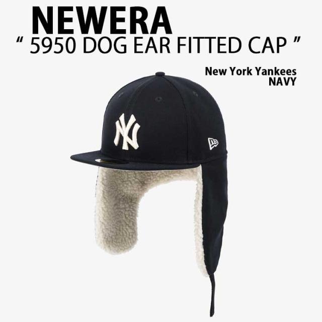 NEWERA ニューエラ キャップ イヤーマフ 59FIFTY 5950 DOG EAR FITTED CAP 14737587 ヤンキース ドッグイヤー フィッテッドキャップ