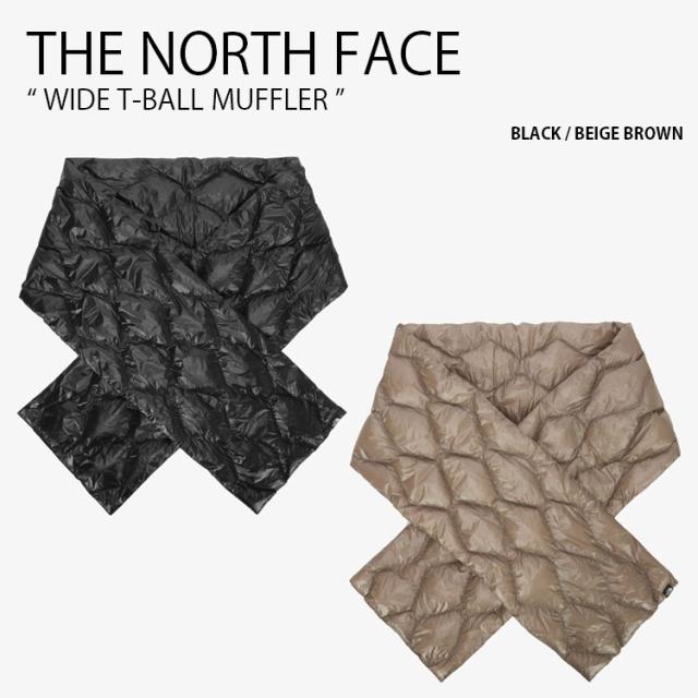 THE NORTH FACE ノースフェイス マフラー WIDE T-BALL MUFFLER ワイド マフラー パディングマフラー メンズ レディース NA5IR52A/B