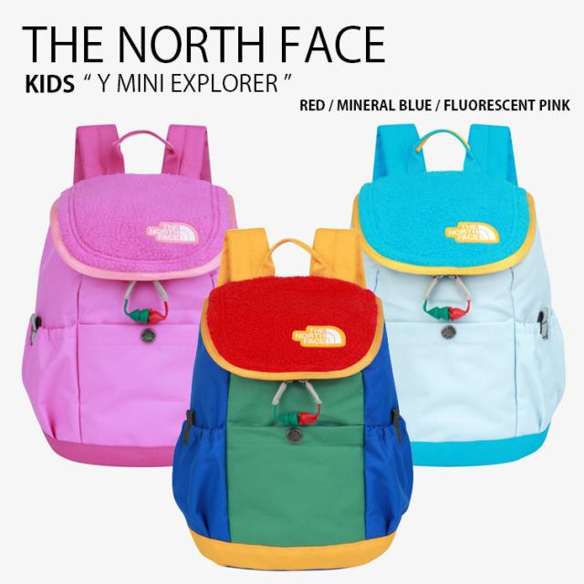 THE NORTH FACE ノースフェイス キッズ リュック Y MINI EXPLORER リュックサック デイパック バッグ かばん 子供用 NM2SS30R/S/T