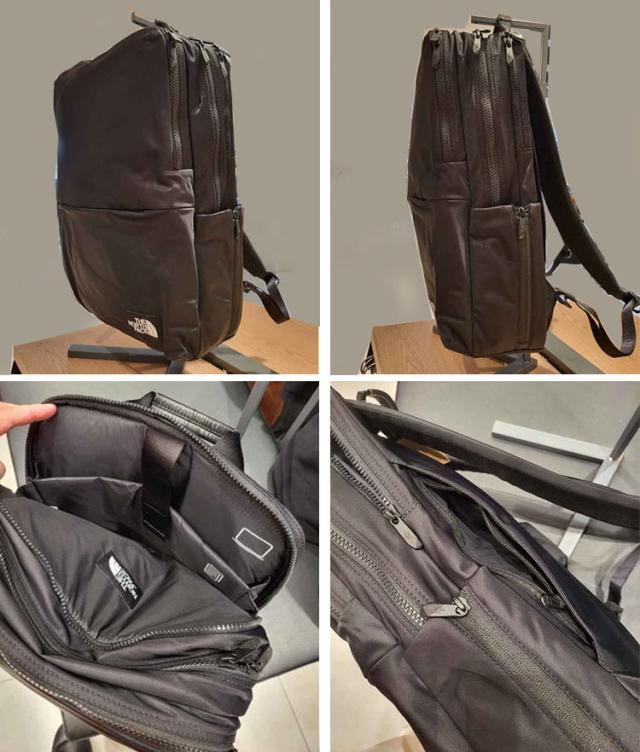 THE NORTH FACE ノースフェイス バックパック CITY GLIDE BACKPACK 35リットル BLACK X-PAC デイパック ビジネスリュック PC収納 NM2DR75_2