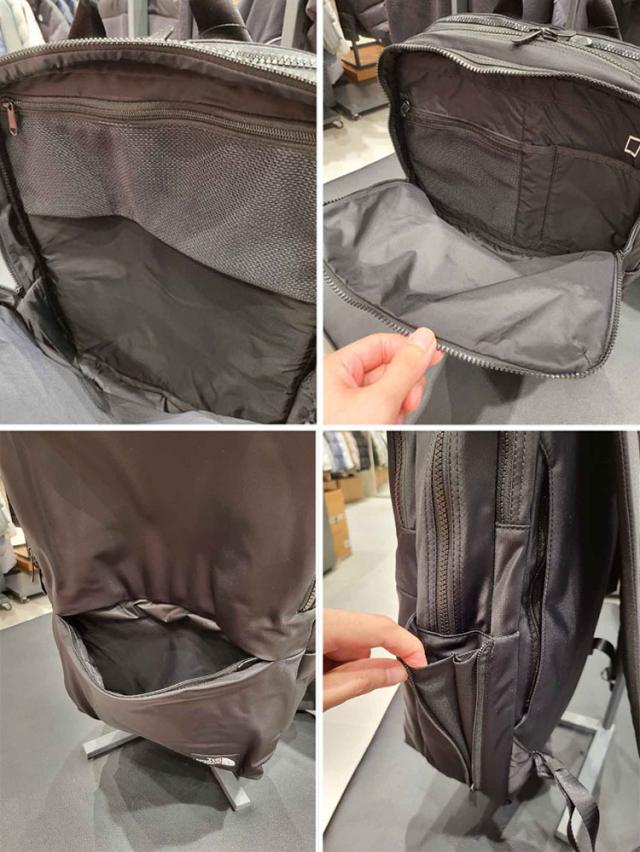 THE NORTH FACE ノースフェイス バックパック CITY GLIDE BACKPACK 35リットル BLACK X-PAC デイパック ビジネスリュック PC収納 NM2DR75_3