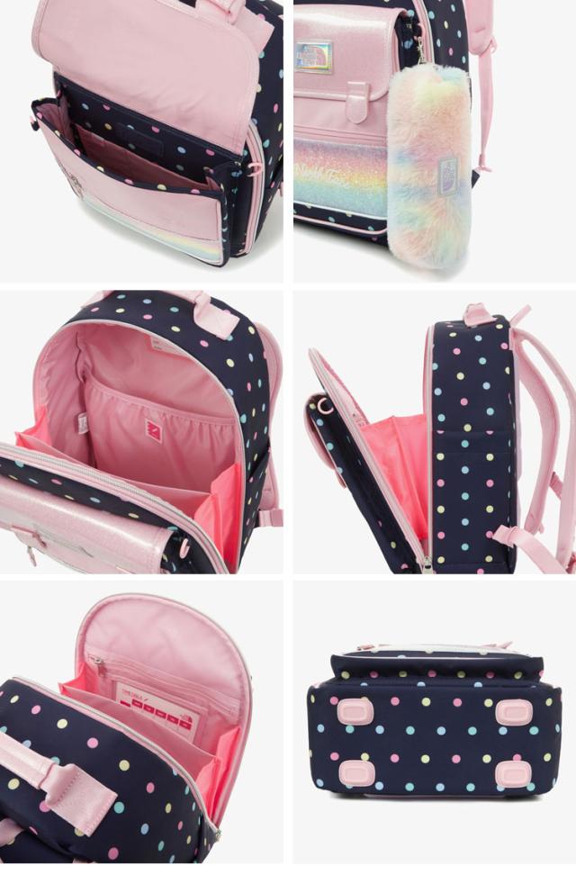 THE NORTH FACE ノースフェイス キッズ リュック K’S G’S CANDY DOT SCH PACK ドット柄 リュックサック バッグ 子供用 NM2DS02R/S/T_10