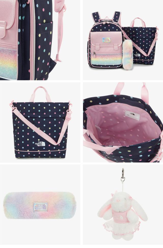 THE NORTH FACE ノースフェイス キッズ リュック K’S G’S CANDY DOT SCH PACK ドット柄 リュックサック バッグ 子供用 NM2DS02R/S/T_11