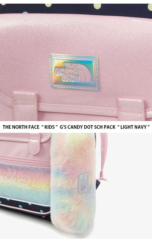 THE NORTH FACE ノースフェイス キッズ リュック K’S G’S CANDY DOT SCH PACK ドット柄 リュックサック バッグ 子供用 NM2DS02R/S/T_2