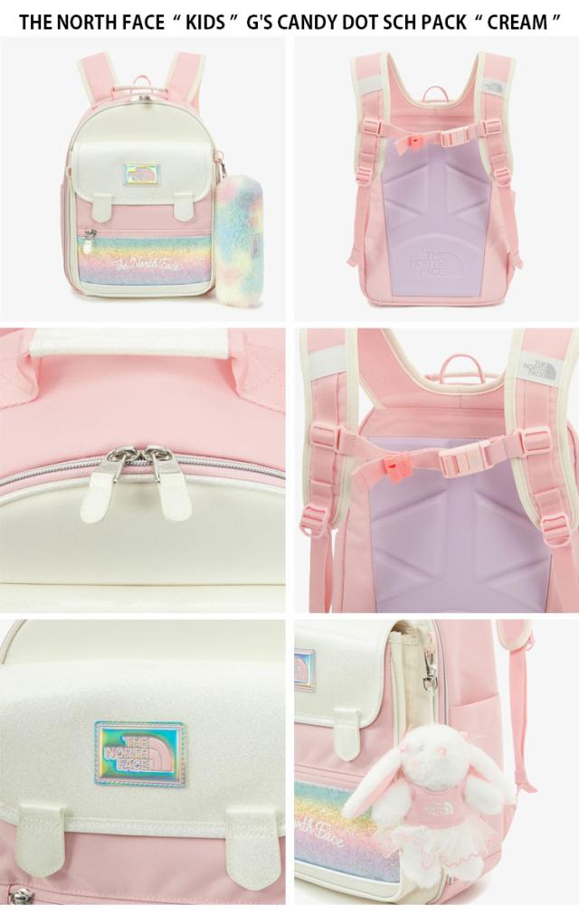 THE NORTH FACE ノースフェイス キッズ リュック K’S G’S CANDY DOT SCH PACK ドット柄 リュックサック バッグ 子供用 NM2DS02R/S/T_3