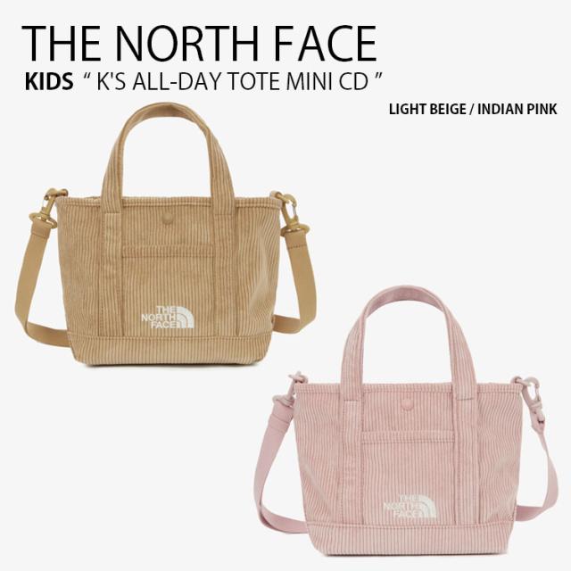 【即納商品あり/国内配送】THE NORTH FACE ノースフェイス キッズ ショルダーバッグ K’S ALL-DAY TOTE MINI CD トートバッグ NN2PR54R/S