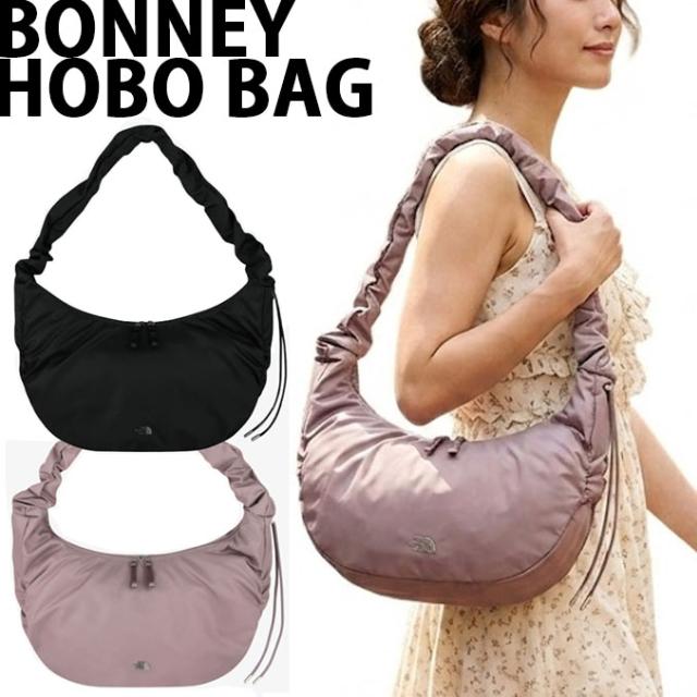 THE NORTH FACE ノースフェイス ショルダーバッグ シャーリングバッグ 三日月バッグ BONNEY HOBO BAG L ホーボーバッグ NN2PR67 NN2PR66