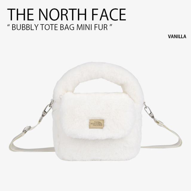 THE NORTH FACE ノースフェイス ショルダーバッグ BUBBLY TOTE BAG MINI FUR トート ファー ハンドバッグ メンズ レディース NN2PR71J