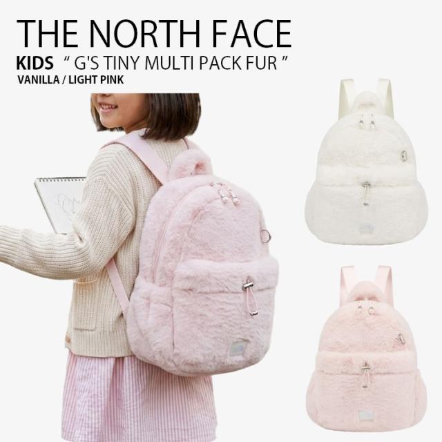 THE NORTH FACE ノースフェイス キッズ リュック KIDS G’S TINY MULTI PACK FUR ガールズ ファー バッグ 女の子 子供用 NM2DS57R/S