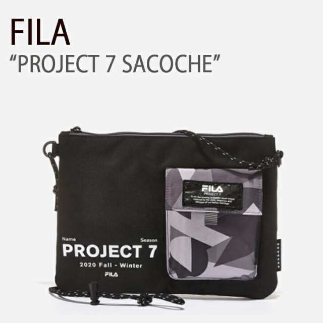 FILA フィラ サコッシュ PROJECT 7 SACOCHE バッグ クロスバッグ 肩掛け 斜め掛け ミリタリーカーキ メンズ レディース 男女共用 男性用