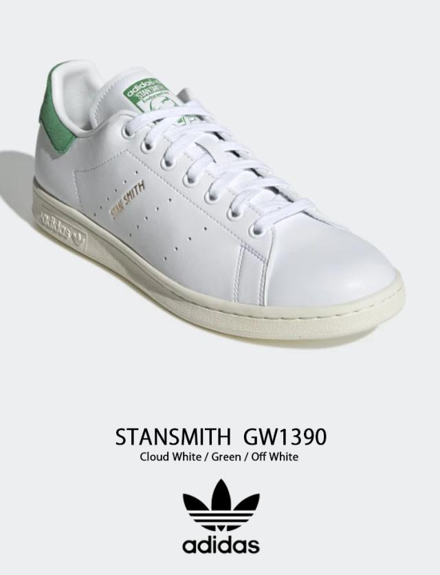 adidas アディダス スニーカー STANSMITH GW1390 スタンスミス WHITE GREEN